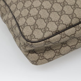 Gucci Front Zip Messenger GG Coated Canvas