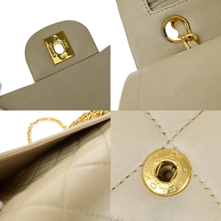 Chanel Vintage Classic Double Flap Bag Quilted Lambskin