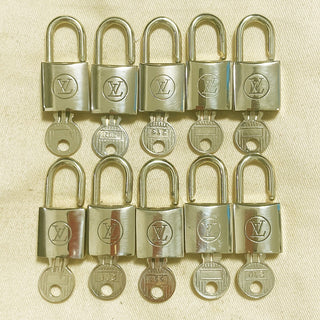 Louis Vuitton Cadenas Bag Charm Gold-plated