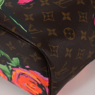 Louis Vuitton Neverfull Tote Limited Edition Monogram Roses