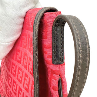 Fendi Vintage Flap Messenger Zucchino Canvas