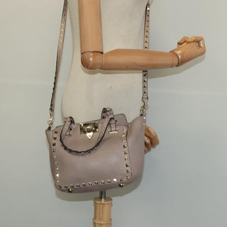 Valentino Garavani Rockstud Tote Pebbled Leather