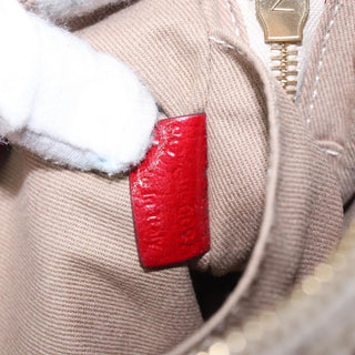 Celine Vintage Macadam Shoulder Bag Canvas