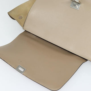 Celine Trapeze Bag Leather with Suede