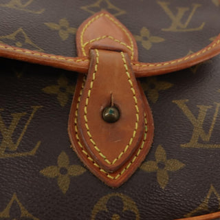 Louis Vuitton Sac Gibeciere Messenger Bag Monogram Canvas