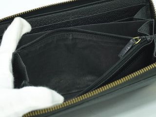 Gucci GG Marmont Zip Around Wallet Leather