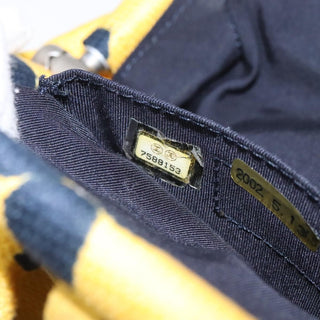 Chanel Vintage Frame Shoulder Bag Printed Canvas