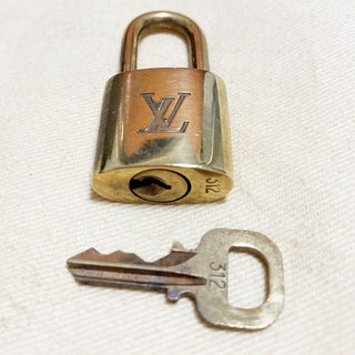 Louis Vuitton Cadenas Bag Charm Gold-plated