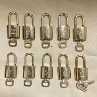 Louis Vuitton Cadenas Bag Charm Gold-plated