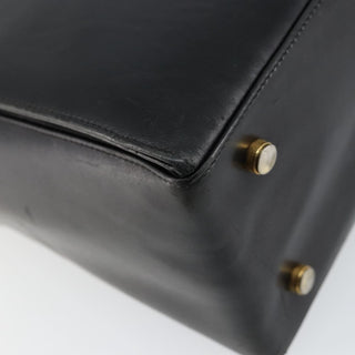 Salvatore Ferragamo Gancini Convertible Top Handle Bag Leather