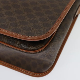 Celine Macadam Shoulder Bag PVC Leather