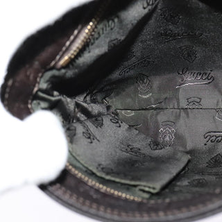 Gucci Zip Top Messenger Bag Guccissima Leather