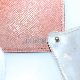 Louis Vuitton Porte Cartes Pression Card Case Monogram Canvas