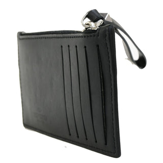 Valentino Garavani VLTN Zip Card Holder Leather