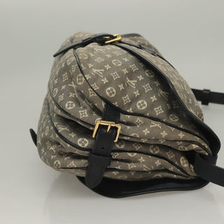 Louis Vuitton Saumur Handbag Monogram Idylle