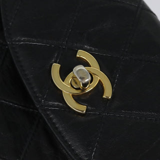 Chanel Waist Belt Bag Quilted Shiny Calfskin