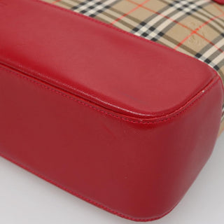 Burberry Nova Check Tote canvas check pattern