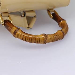 Gucci Vintage Bamboo Backpack Patent