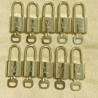 Louis Vuitton Cadenas Bag Charm Gold-plated