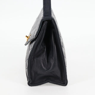 Chanel Vintage Envelope Flap Shoulder Bag Quilted Lambskin