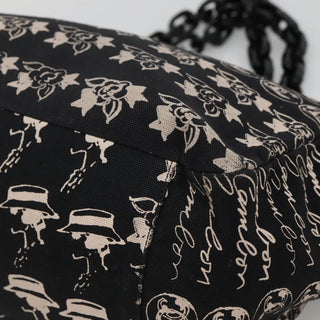 Chanel Resin Tote Printed Canvas