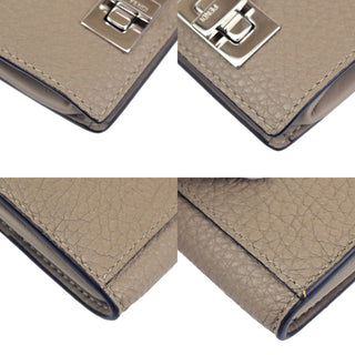 Fendi Peekaboo Wallet Leather