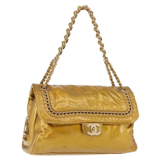 Chanel Luxe Ligne Flap Bag Patent