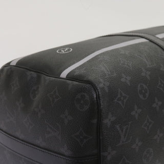 Louis Vuitton Keepall Bandouliere Bag Flash Fragment Monogram Eclipse Canvas