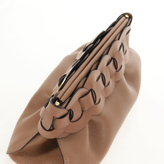 Chloe Darryl Clutch Leather