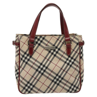 Burberry Nova Check Tote Nylon