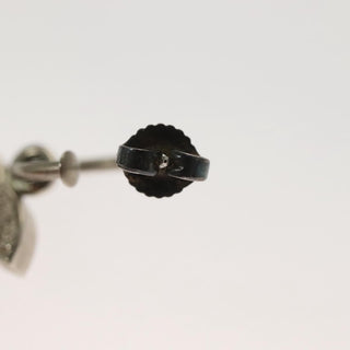 Chanel CC Logo Hoop Earrings Metal