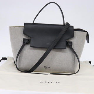 Celine Belt Bag Canvas and Leather