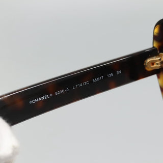 Chanel CHANEL Logo Sunglasses Eye Wear Plastic