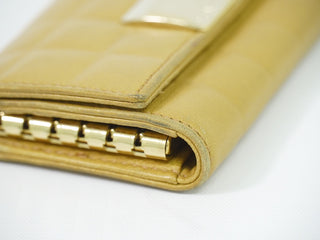 Chanel Chocolate Bar 6 Key Holder Quilted Lambskin