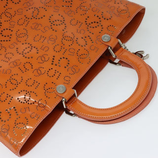 Chanel CC No.5 Shopping Tote Perforated Patent