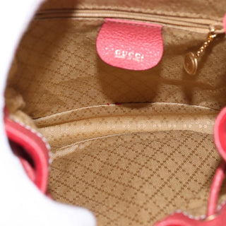 Gucci Vintage Bamboo Backpack Suede