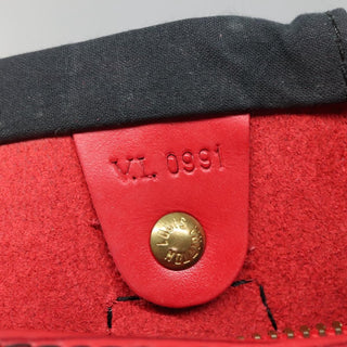 Louis Vuitton Speedy Handbag Epi Leather