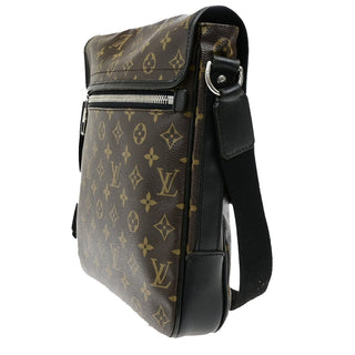 Louis Vuitton Bass Messenger Bag Macassar Monogram Canvas