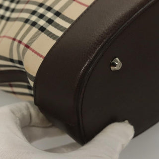 Burberry Nova Check Tote canvas check pattern