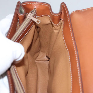 Celine Vintage Convertible Top Handle Bag Macadam Coated Canvas