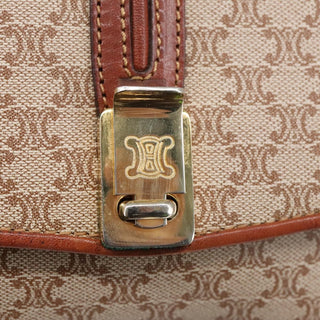 Celine Macadam Shoulder Bag Canvas