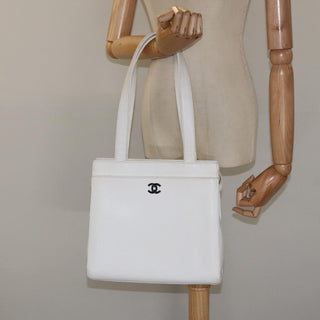 Chanel Vintage CC Lock Tote Caviar