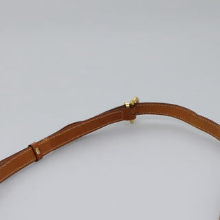 Celine Vintage Macadam Shoulder Bag Canvas and Leather