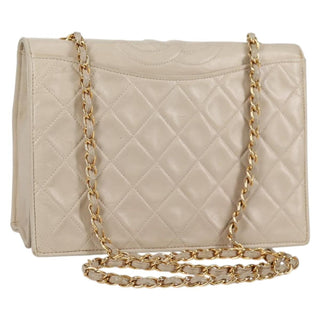 Chanel Vintage Tassel Flap Bag Quilted Lambskin