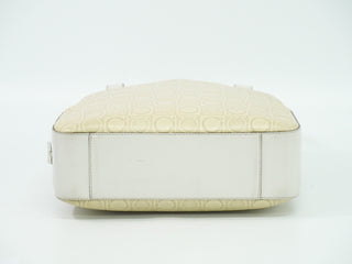 Salvatore Ferragamo Gancini Shoulder Bag Leather