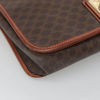 Celine Macadam Shoulder Bag PVC Leather