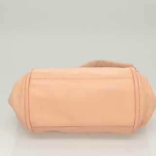 Chanel Kisslock Accordion Handbag Leather