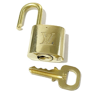 Louis Vuitton Cadenas Bag Charm Gold-plated