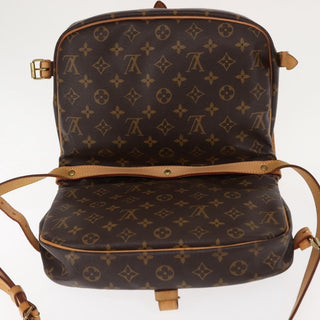 Louis Vuitton Saumur Handbag Monogram Canvas