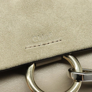 Chloe Faye Shoulder Bag Leather and Suede
